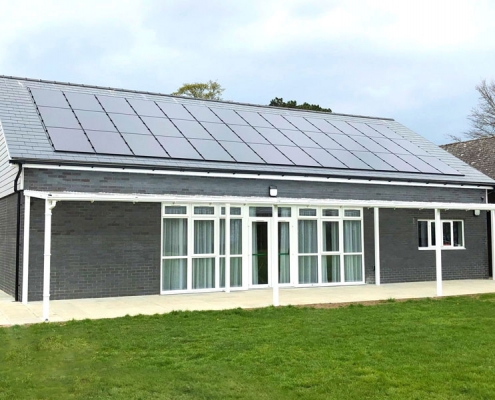 Lympne Harry Margary Hall External Rear View
