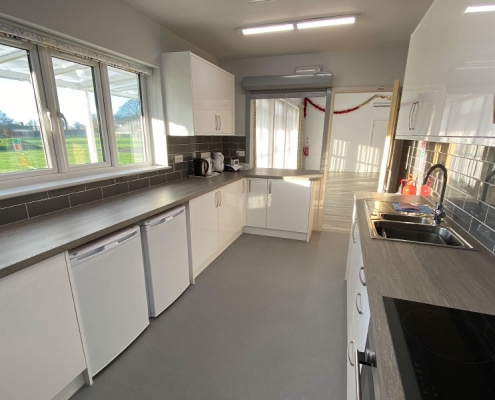 Lympne Harry Margary Hall Kitchen View 2